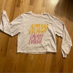 Outdoor Voices cropped sweatshirt